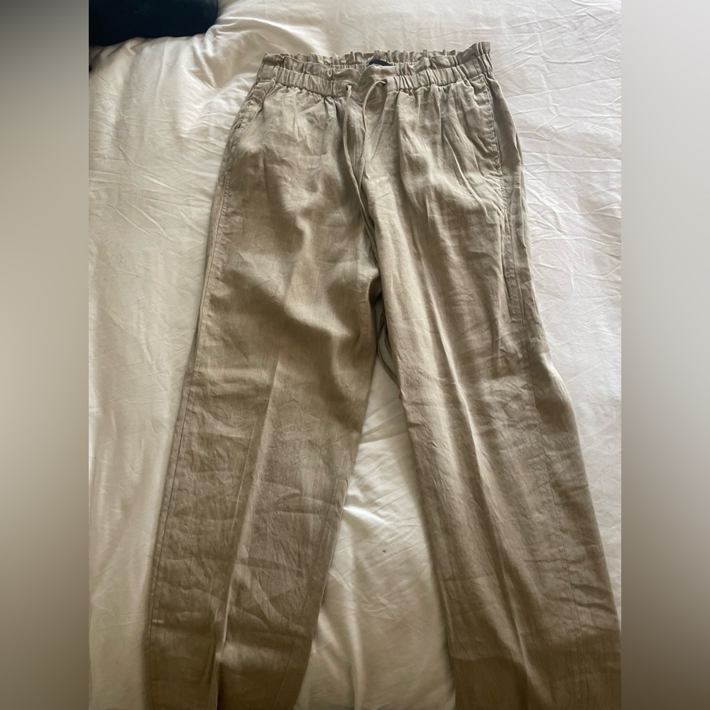 Theory linen pants size 4
